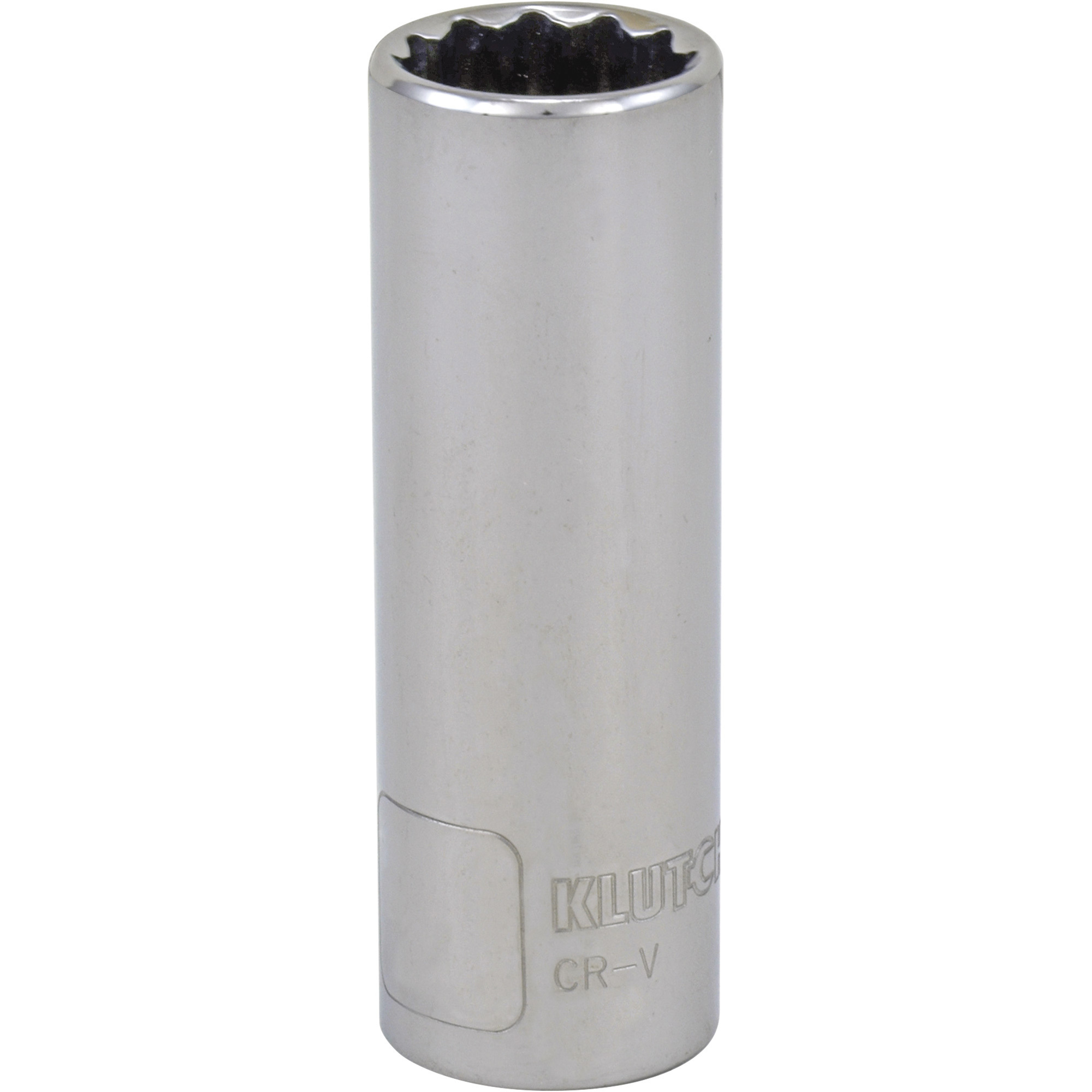 Klutch Deep Socket, SAE, 1 1/16in., 1/2in.-Drive, 12-Pt.